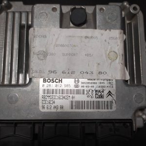 0281012985 9661204380 edc16c34 Citroen c4 1.6 hdi