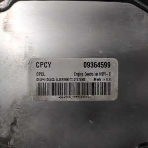 09364599 CENTRALITA MOTOR OPEL