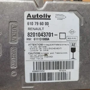 610796000 8201043701 Centralita Airbag Autoliv Renault