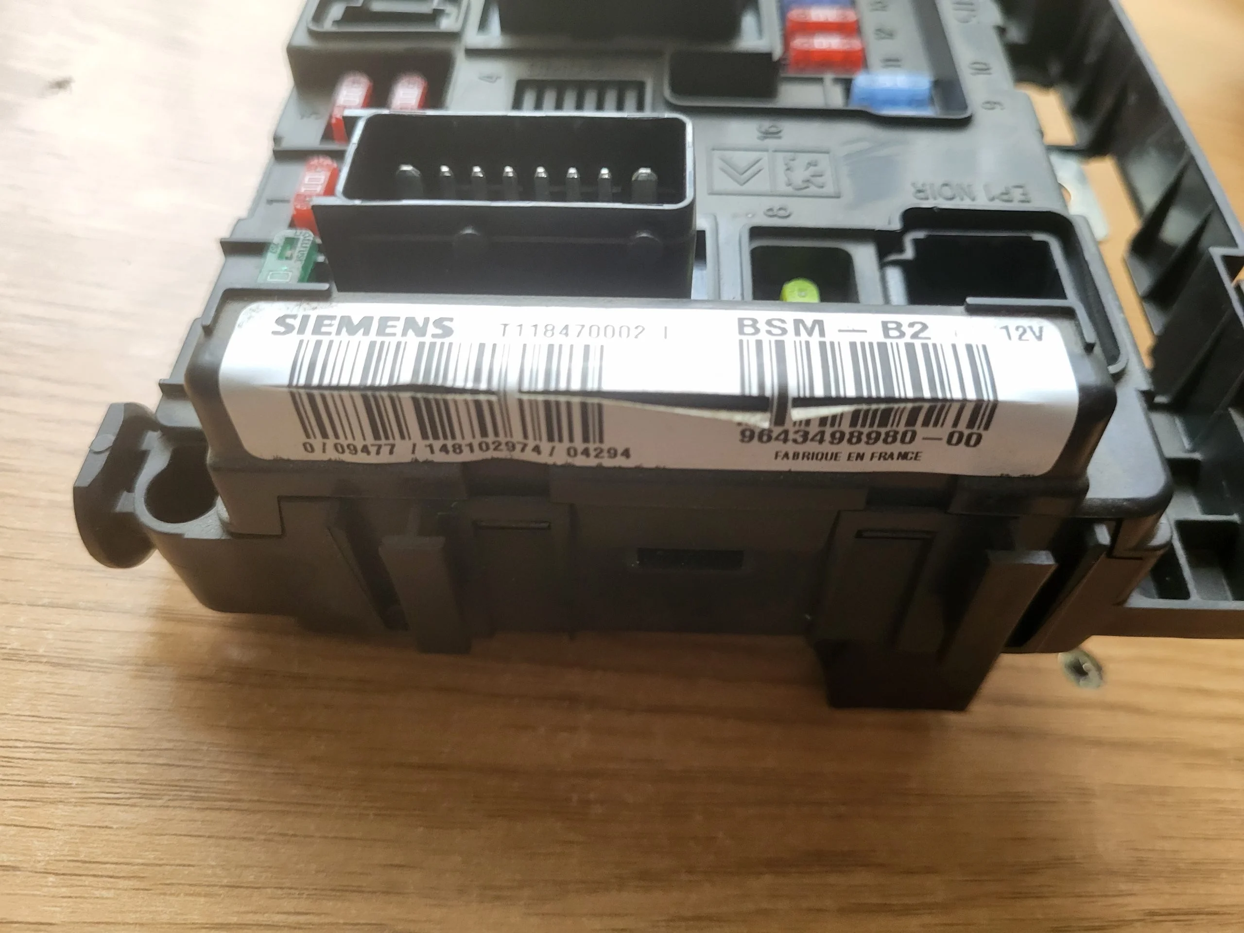 9643498980-00 T118470001I BSM B2 SIEMENS